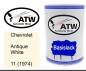 Preview: Chevrolet, Antique White, 11 (1974): 500ml Lackdose, von ATW Autoteile West.